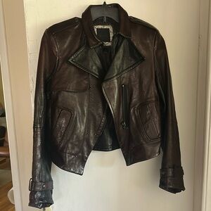 Kelly Wearstler Leather Moto Jacket